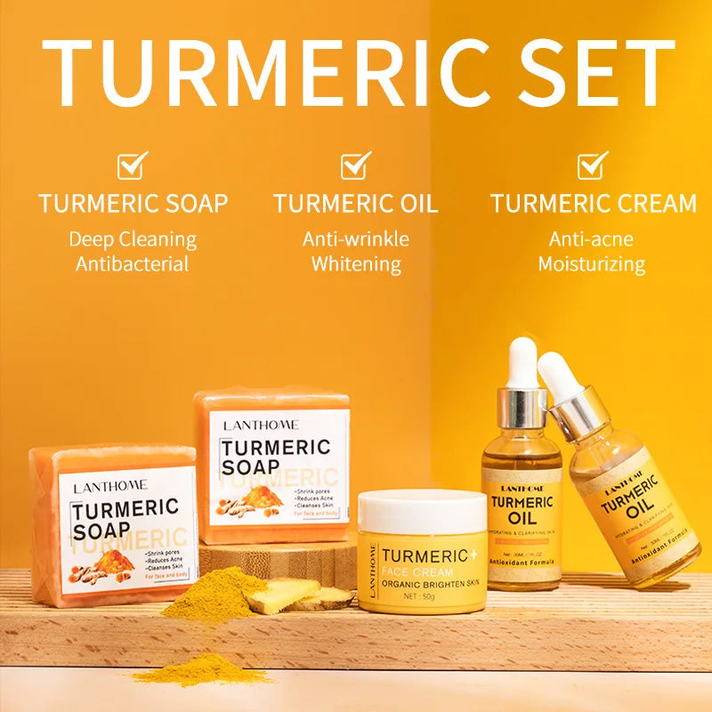 Glow & Clear Turmeric Skincare Set